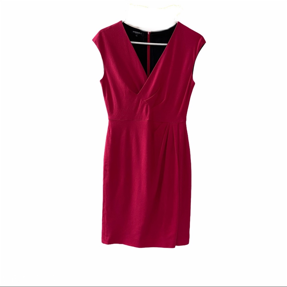 Lafayette 148 New York Elsa Wool Crepe Dress